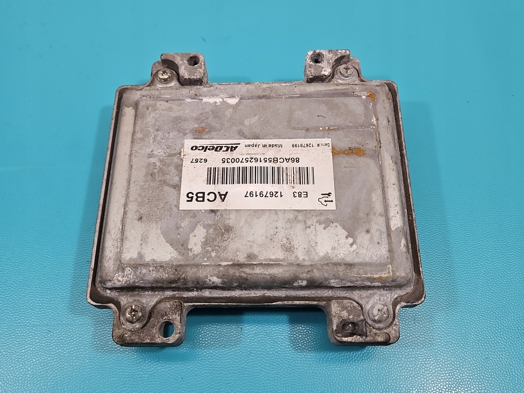 фото №6, Бортовий комп'ютер блок керування двигуна 12679197 opel corsa e 1.4 16v