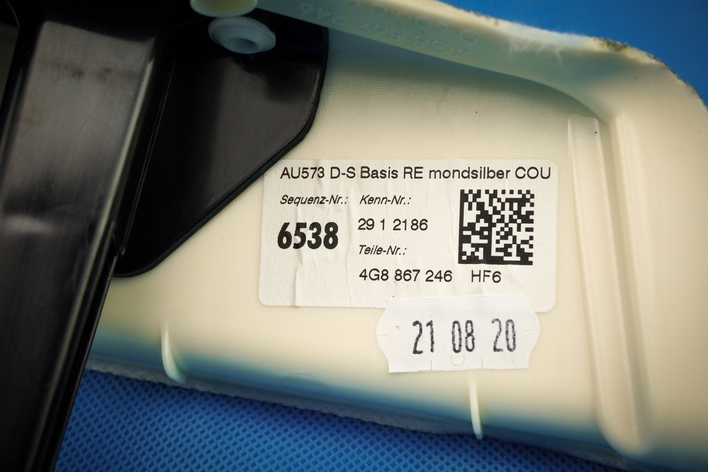 фото №6, Захист оббивка стійка audi a7 4g8 4g8867246 hf6