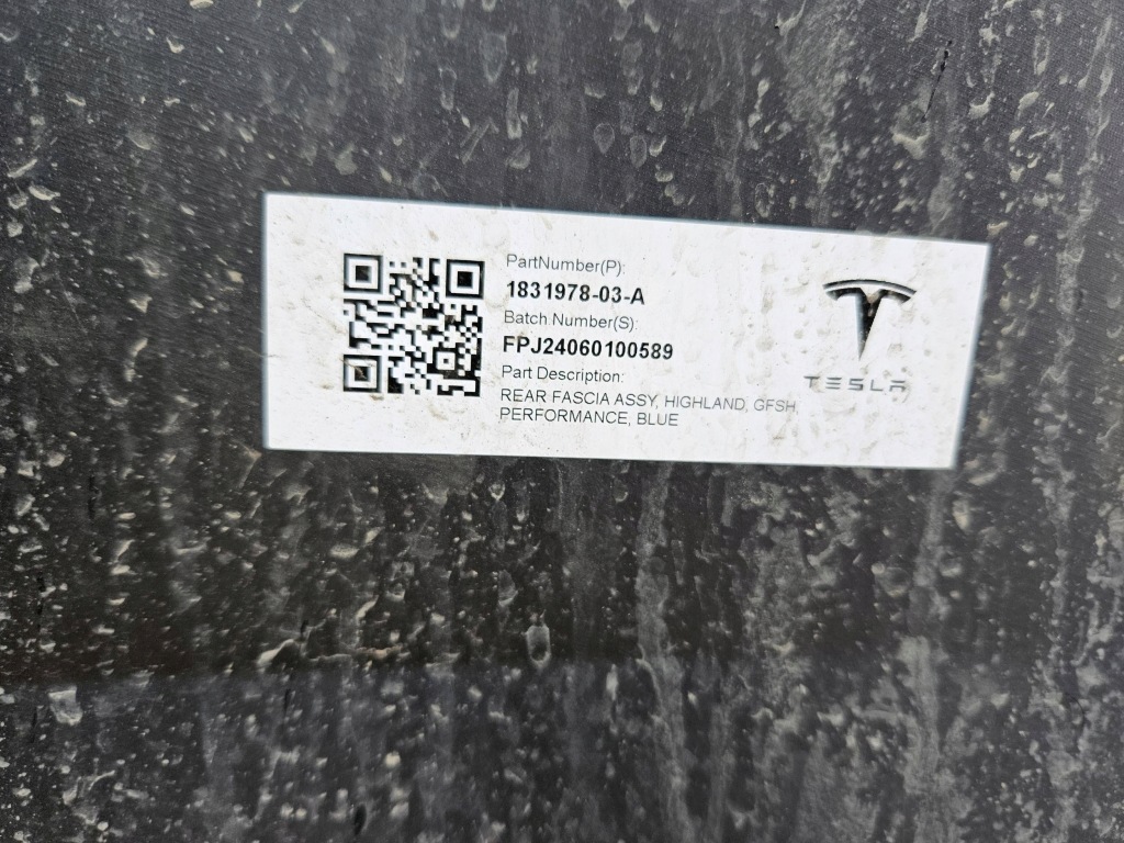 фото №10, Tesla model 3 highland бампер задний задняя