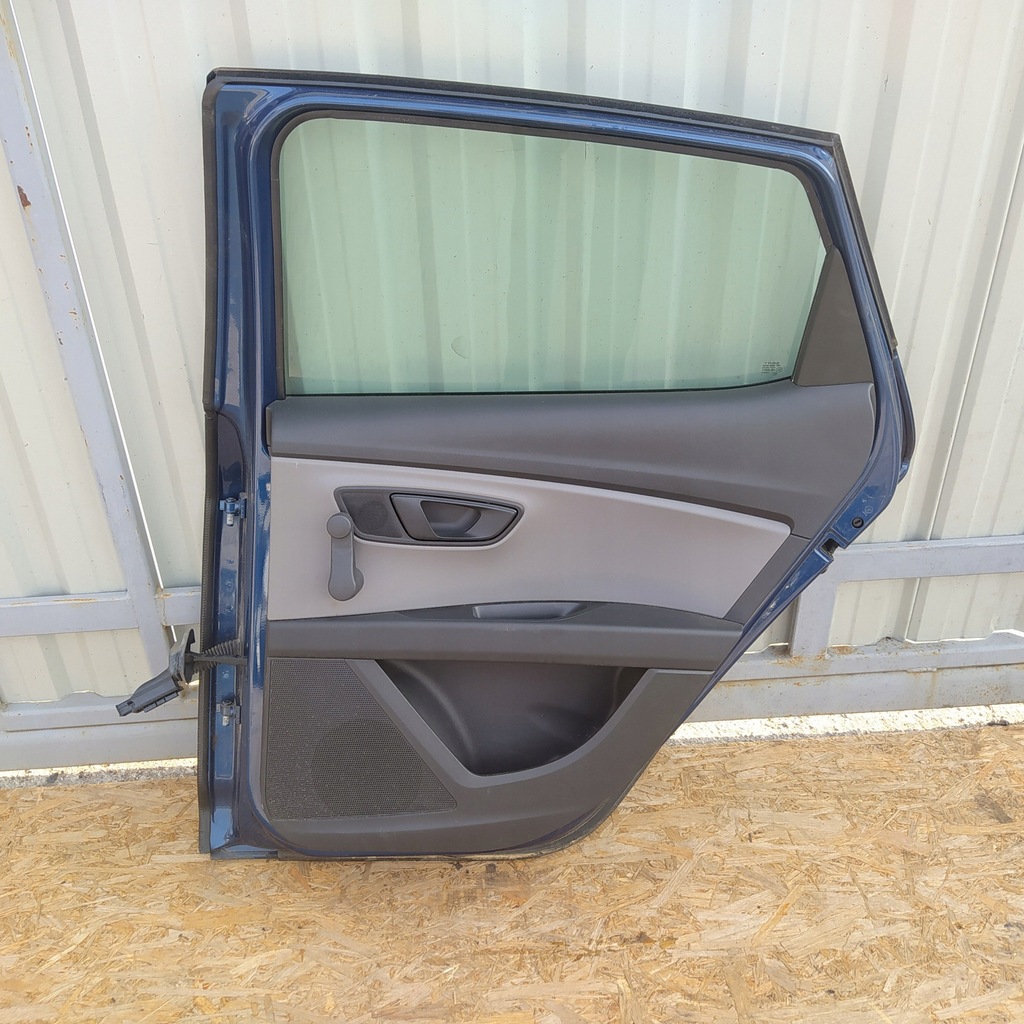 фото №4, Seat leon iii дверь правый задняя задние 2014 lw5p полный хэтчбек