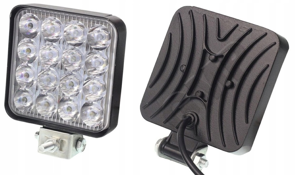 фото №2, Лампа робоча mini 16 led 48w протитуманна фара 12v-24v