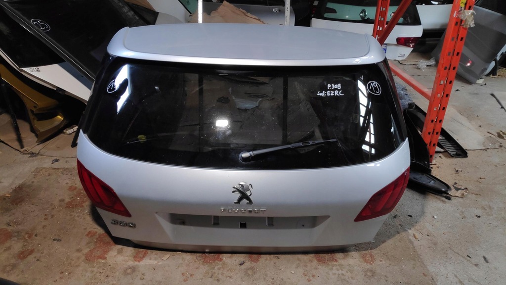 фото №11, Кришка багажника багажника peugeot 308 t9 hb ezrc