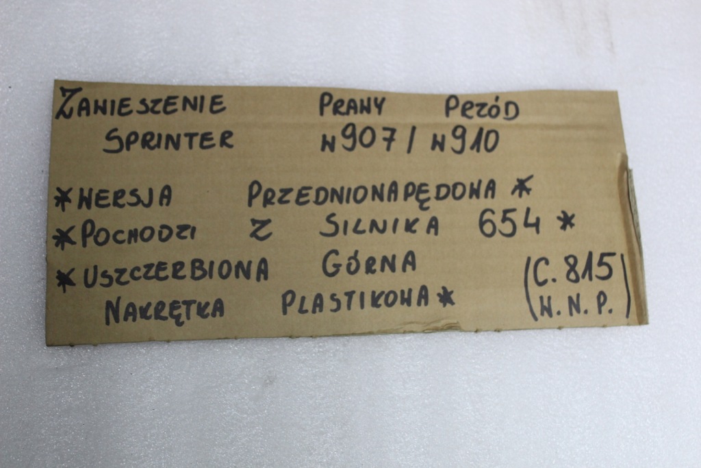 Mercedes w907 w910 sprinter подвеска правый  перед амортизатор поворотный кулак Киев