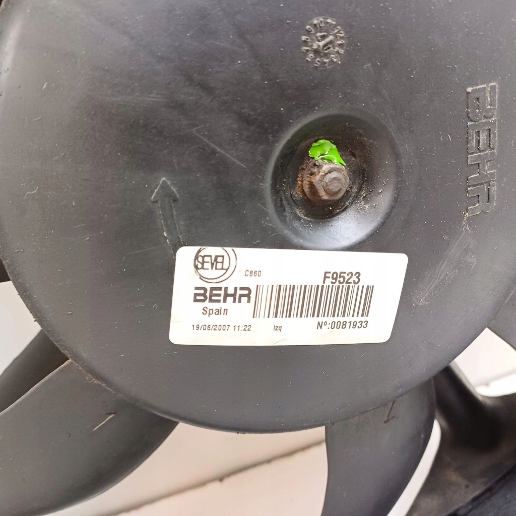 Купити 2007 fiat ducato вентилятор радіатора 1358002080