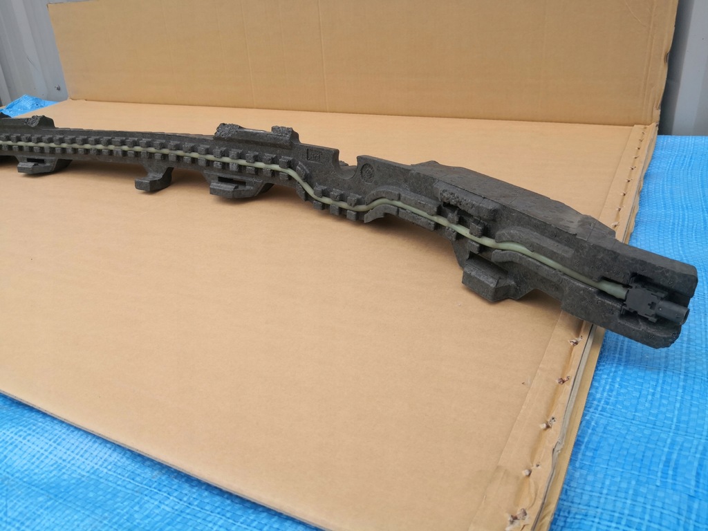 фото №13, Bmw 5 g30 g31 lift 21- абсорбер бампера перед датчик удара 9498610