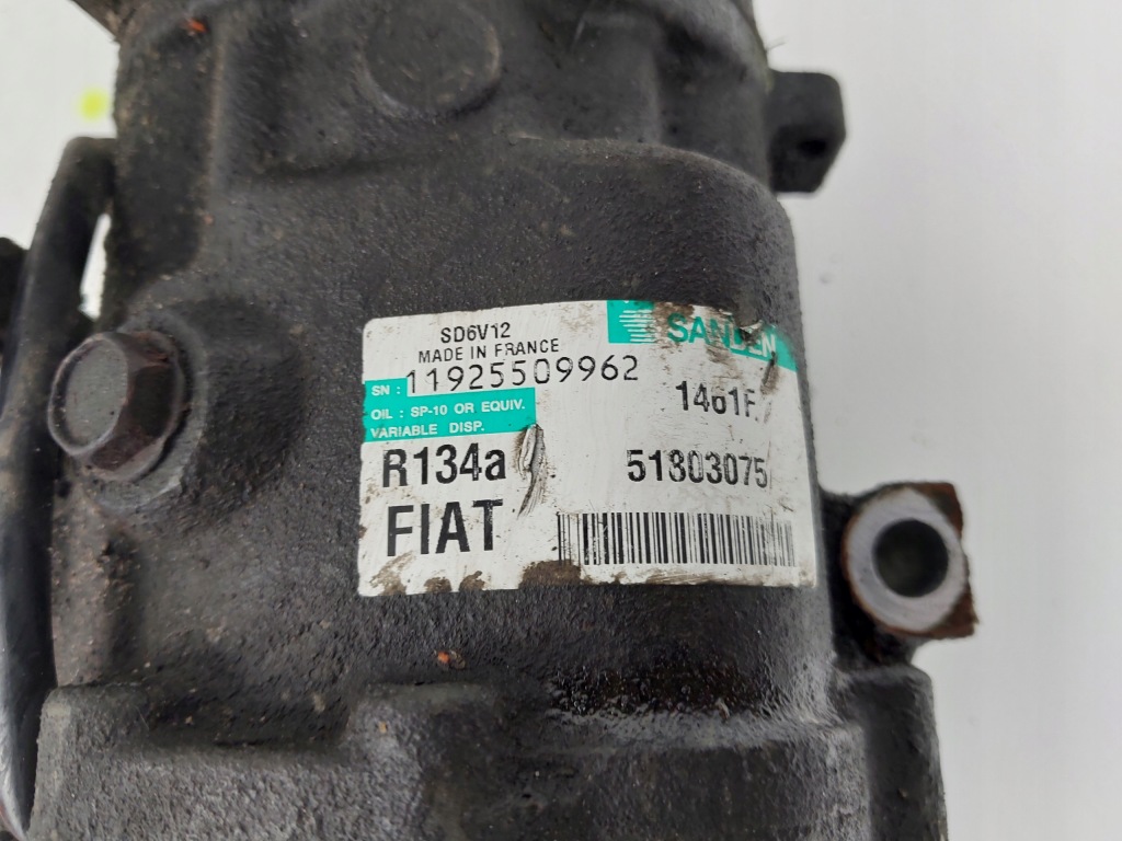 Компресор компресор кондиціонера 51803075 1461f alfa romeo mito 1.3 jtd Зі Шроту