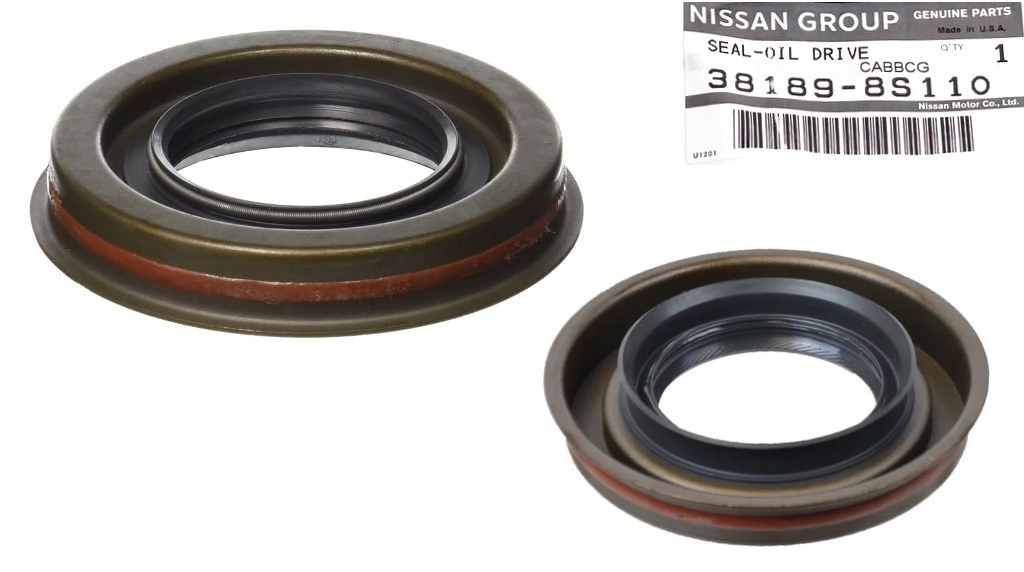 фото №1, Nissan pathfinder r51 titan armada wa60 сальник редуктор перед