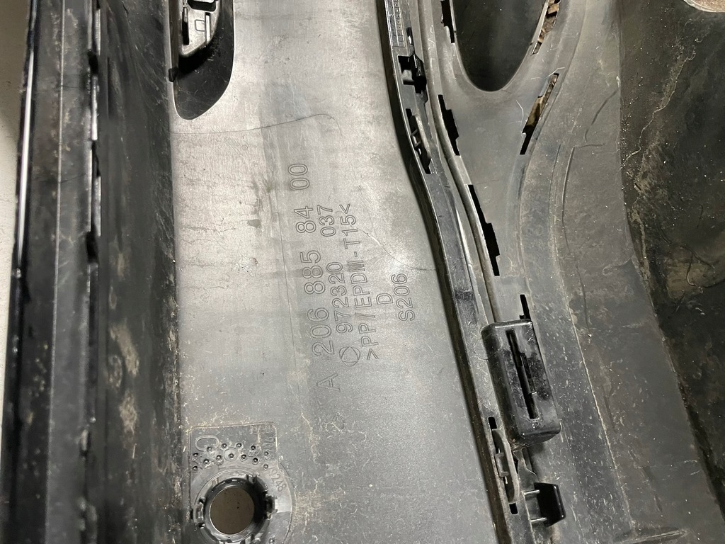 фото №7, Бампер задня задній mercedes c w206 kombi + спойлер