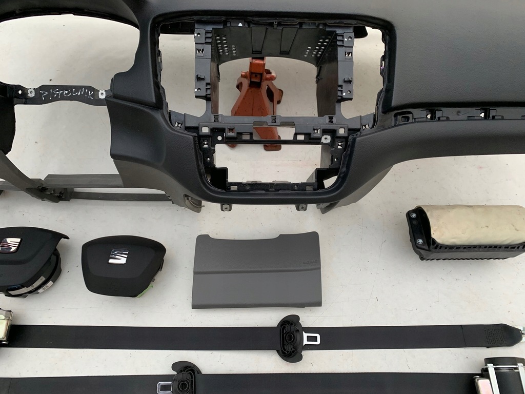 фото №6, Seat alhambra 7n панель приладів панель приладів консоль подушки безпеки pas
