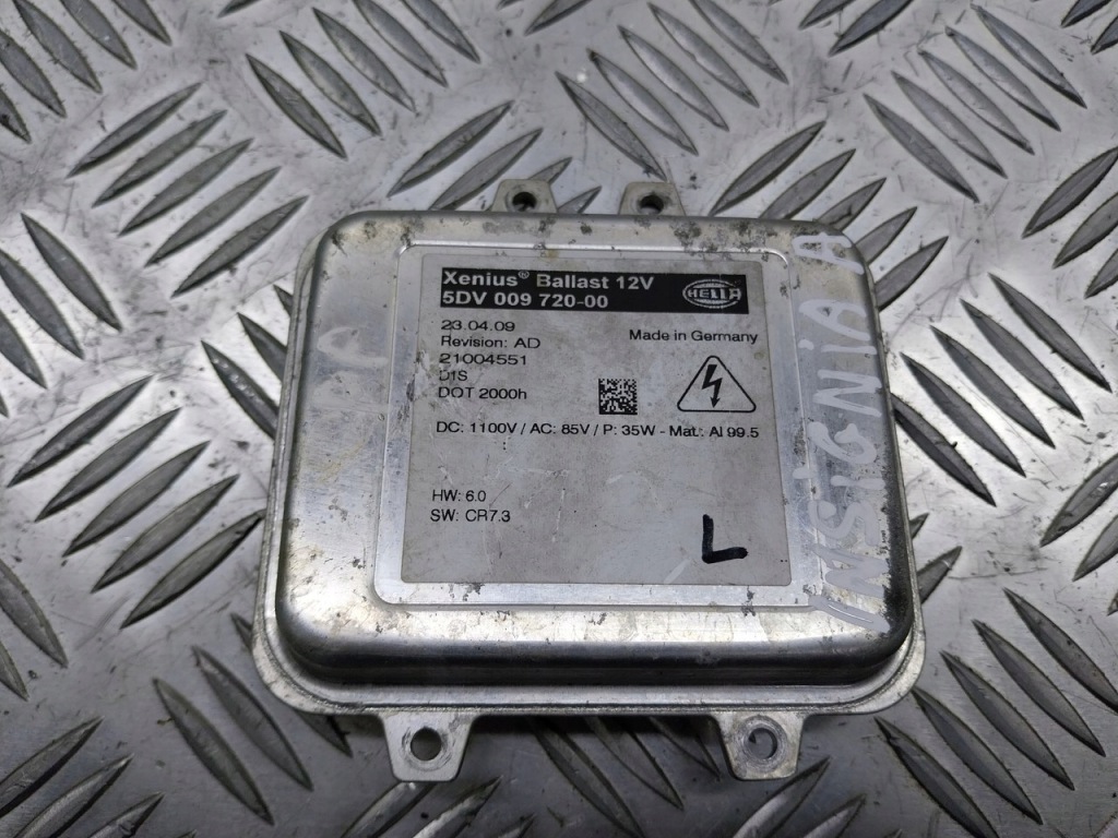 фото №1, Преобразователь света правый перед opel insignia a 2.0 cdti 5dv009720-00