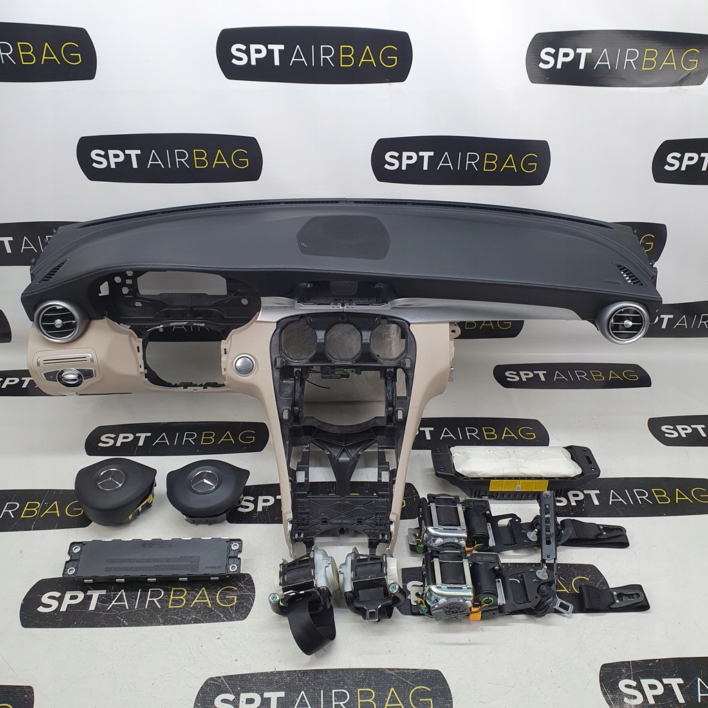 фото №1, Mercedes w205 приборная панель консоль подушки безопасности подушка безопасности
