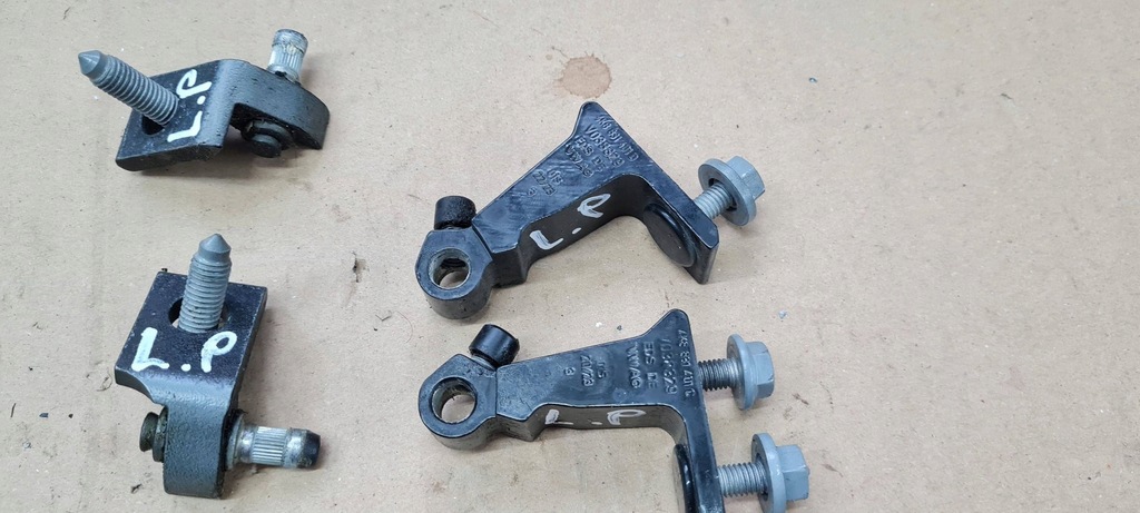 фото №9, A6 c8 4k s6 петля петлі двері ліва лівий перед передні ly9b комплект