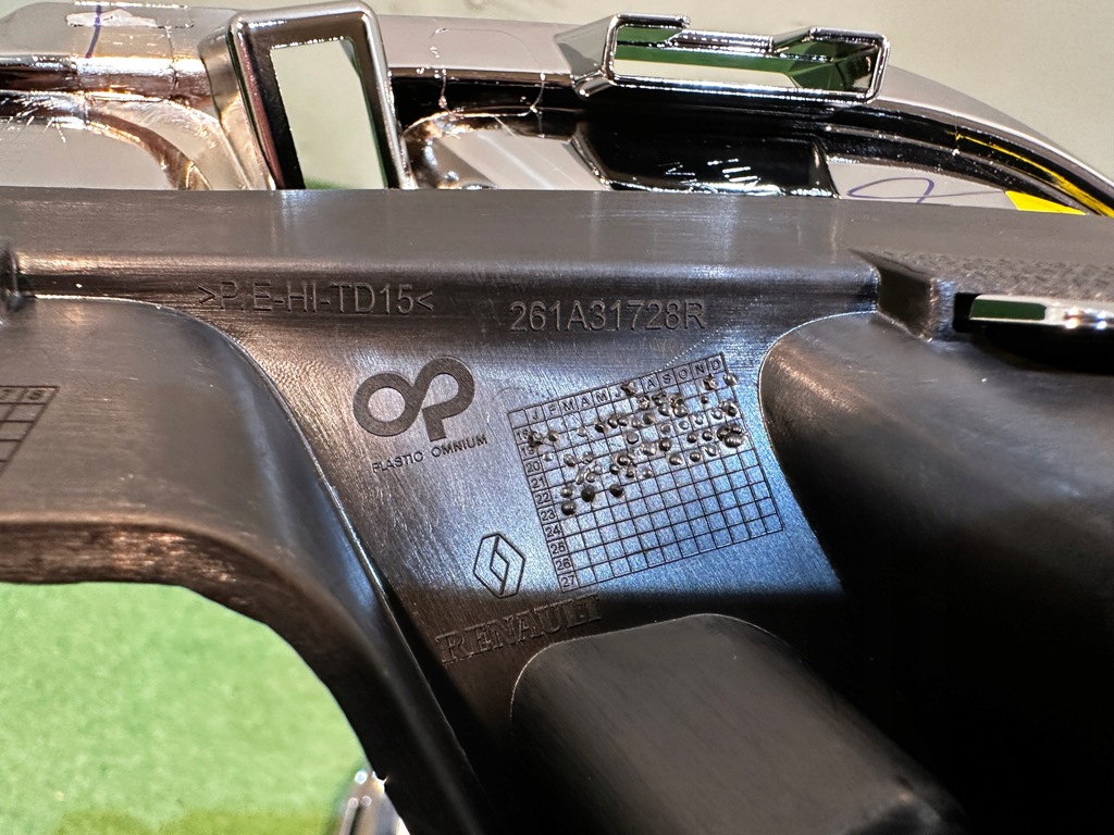 фото №13, Mitsubishi asx renault captur ii решётка бампера правая левая kpl mq000930