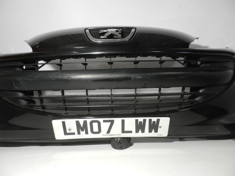 фото №7, Бампер капот крила pas kompletny перед peugeot 207 06-09 exld