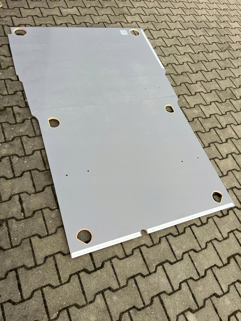 фото №8, Fiat scudo l3h1 long обшивка автобус пол ze фанера 12mm серая promocja