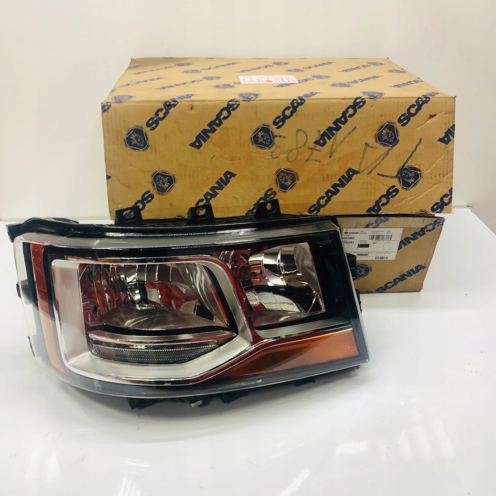 фото №15, Scania r s фара правый лампа h7 кронштейн рамка