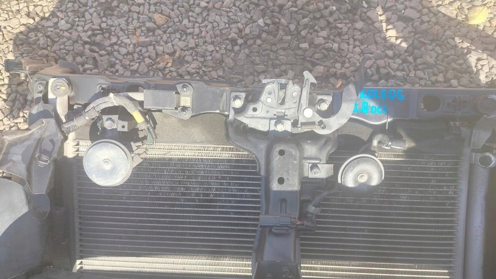 фото №4, Koleos i 2.0dci pas передний балка радиатор вентилятор комплект 08-16