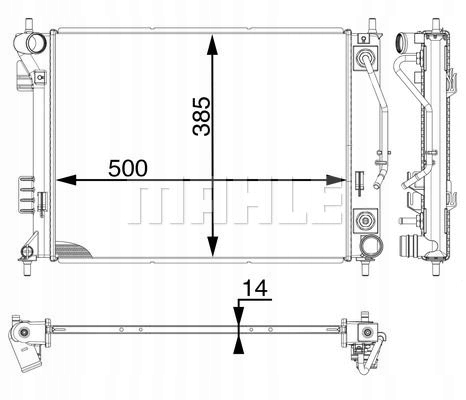 Радиатор воды hyundai ix20 Цена