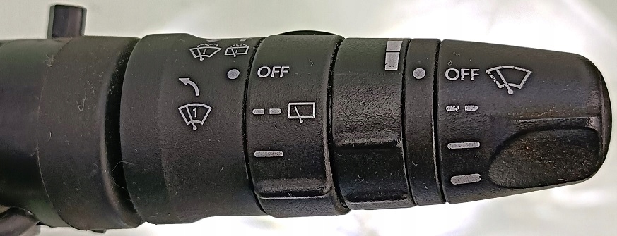 фото №3, Nissan micra k12 03 r 3d переключатель комбинированный рычаг лента