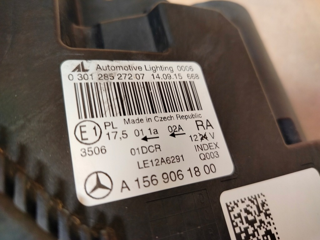 фото №10, Mercedes gla w156 bi ксенон лампа права ліва