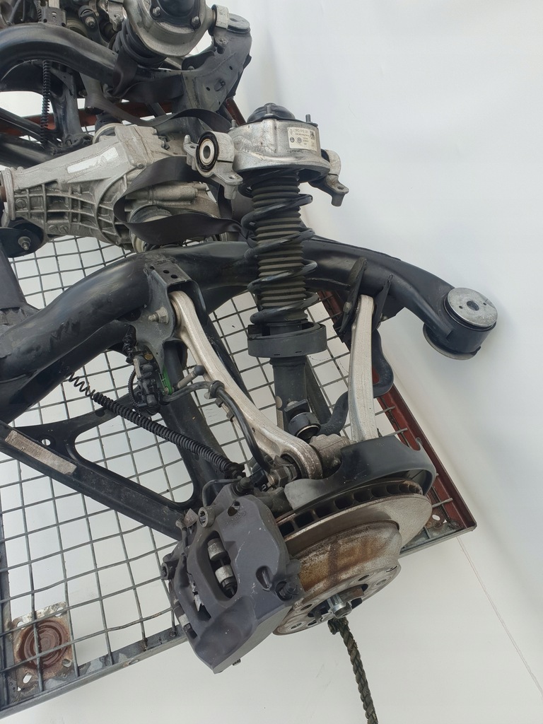 фото №5, Vw touareg ii 7p 10-18 підрамник міст привідний вал поворотний кулак важіль підвіска задня