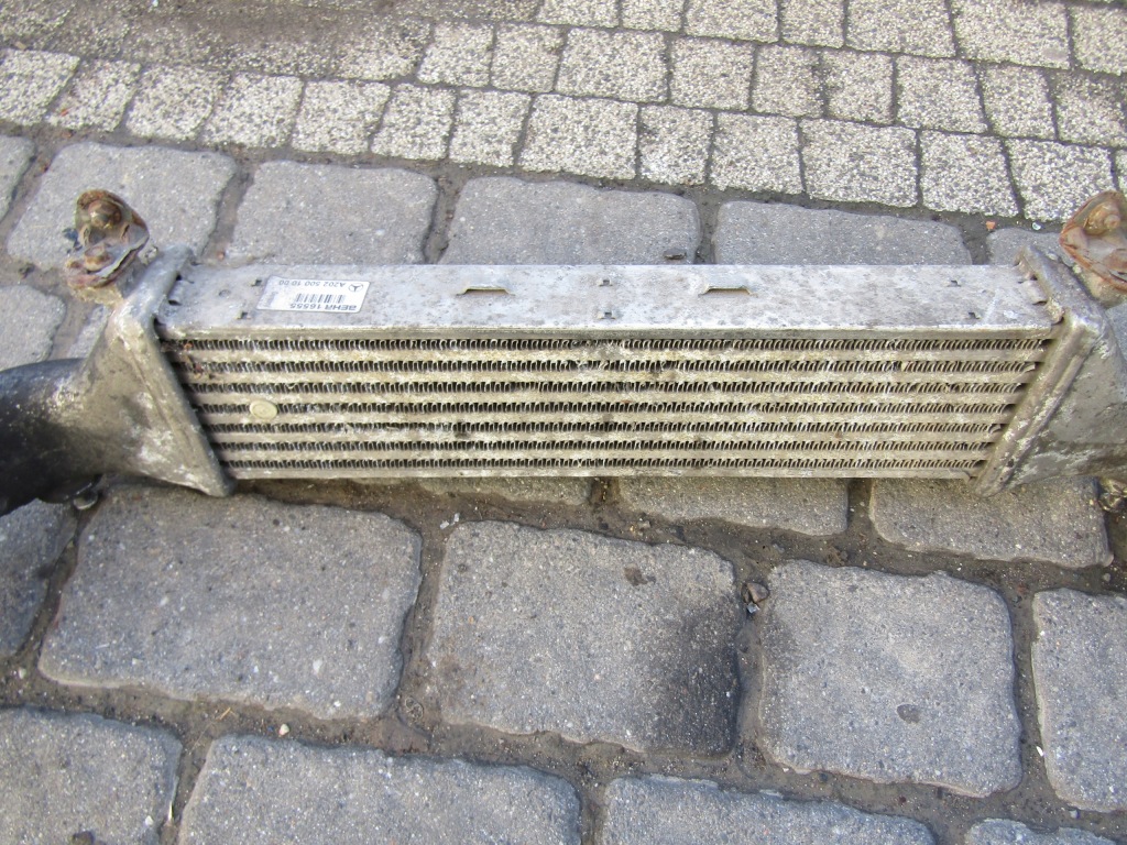 4 mercedes w202 2.5td радіатор інтеркулер + патрубок przeody повітря Доставка