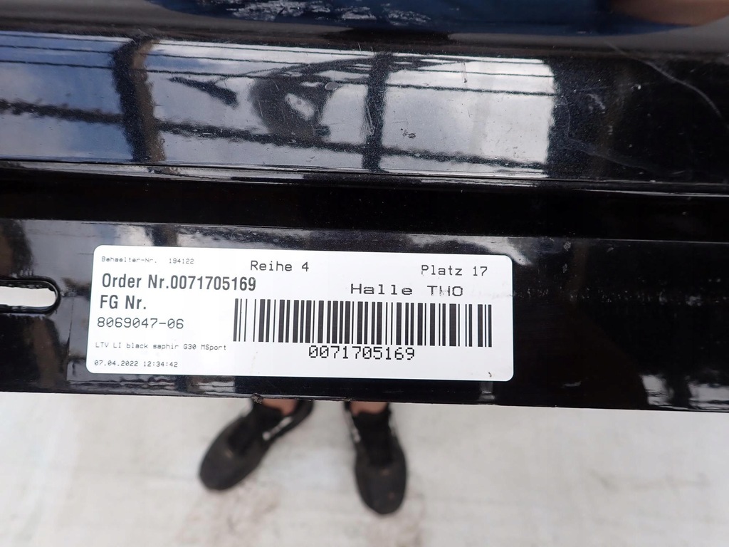 фото №9, Bmw 5 g30 g31 m-pakiet 17-23 порог левый молдинг порог левая