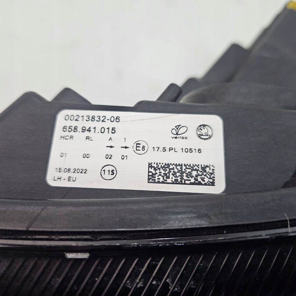 фото №16, Лампа левая перед передняя skoda kamiq full led 658941015