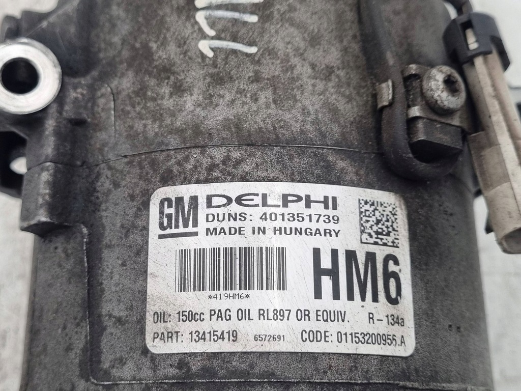 фото №5, Компрессор кондиционера компрессор opel hm6 13415419