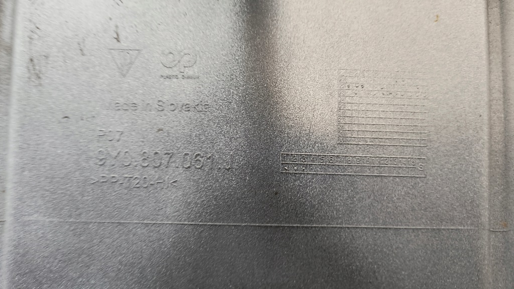 Купить Спойлер накладка бампера перед porsche cayenne 9y lift