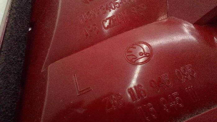 фото №6, Лампа ліва задня skoda octavia i lift fl