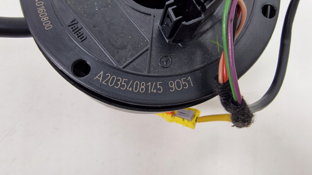 фото №15, Mercedes w203 перемикач стрічка шлейф a2035408145 датчик kąta повороту