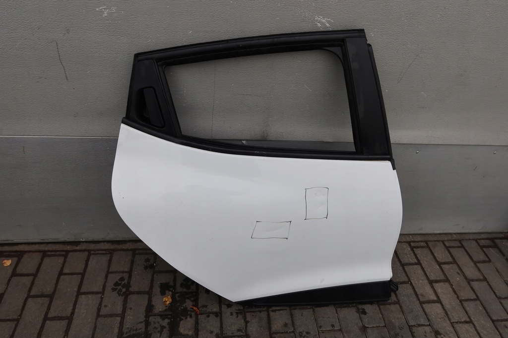 фото №2, Дверь правый задняя clio iv