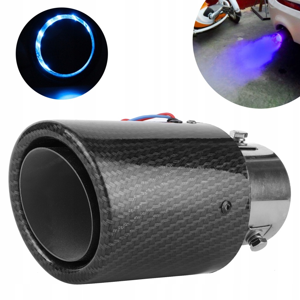 фото №12, Наконечник выхлоп глушителя накладка 63mm na 65mm