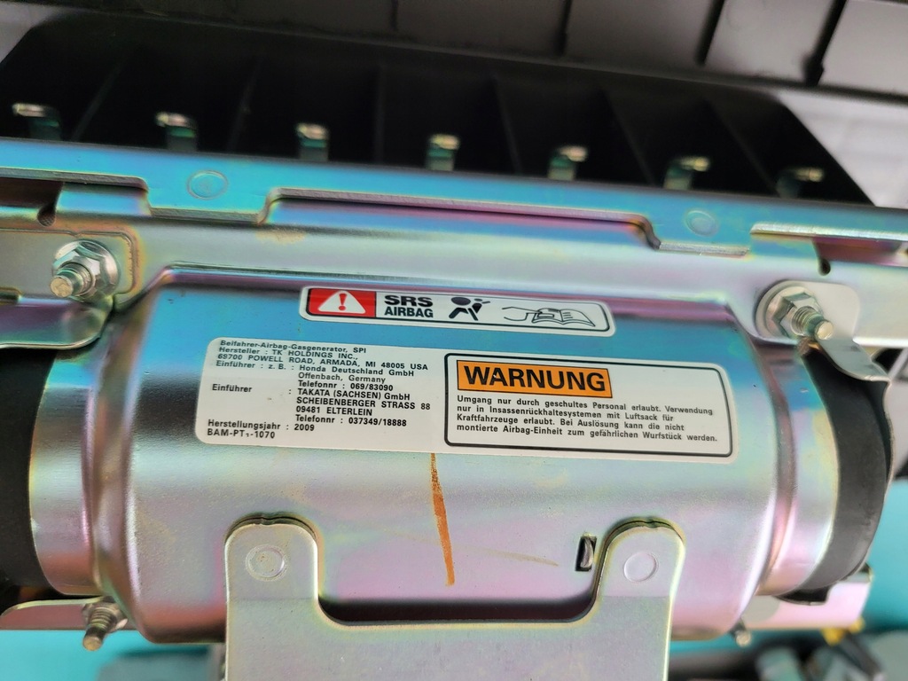 фото №14, Honda insight ii 10r подушка повітряна air bag ремені комплект europa