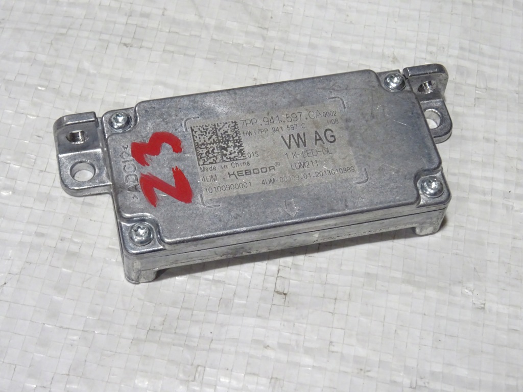 фото №1, Перетворювач модуль led лампи перед skoda octavia iii 3 karoq 7pp941597ca