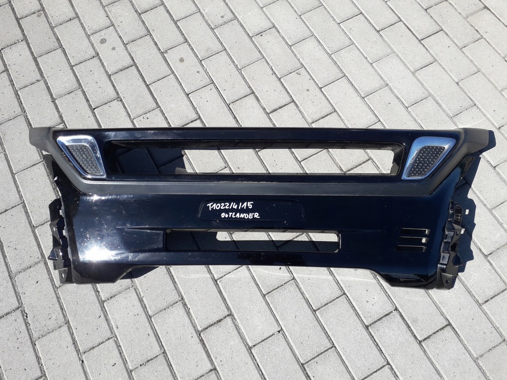 фото №9, Outlander 3 iii lift 18- бампер передній накладка