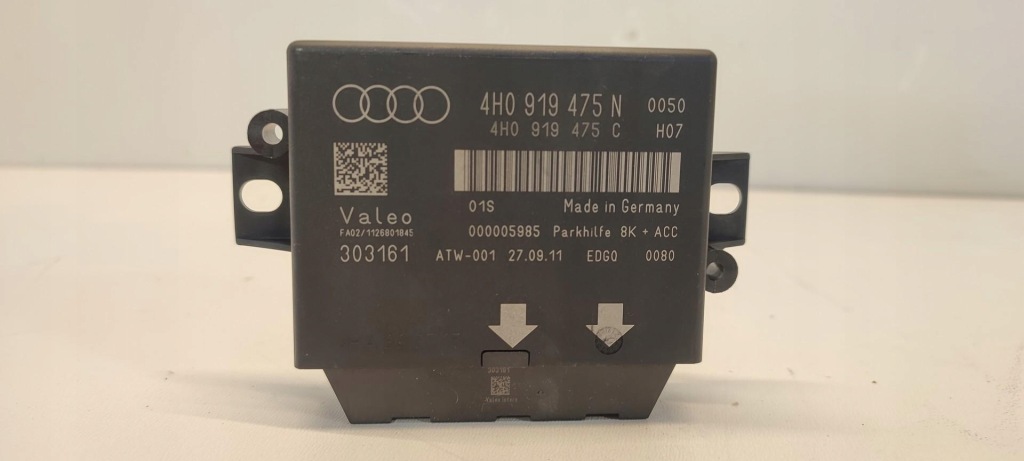 фото №1, Audi a7 4g модуль паркування pdc 4h0919475n