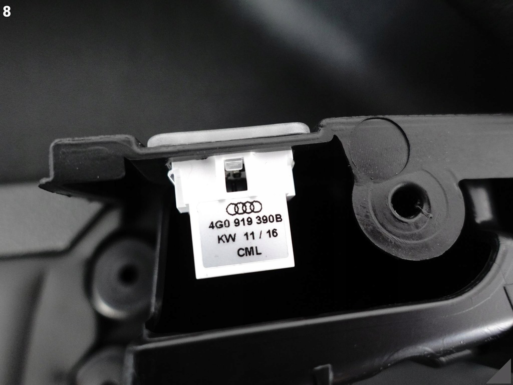 фото №9, Audi rs7 s7 a7 4g8 c7 10-18 lift оббивка обшивка двері ліва задня exclusive