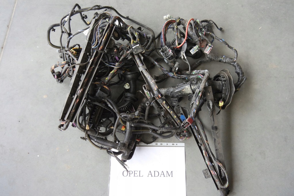 фото №1, Жгут электропроводка двигателя opel adam 13461117