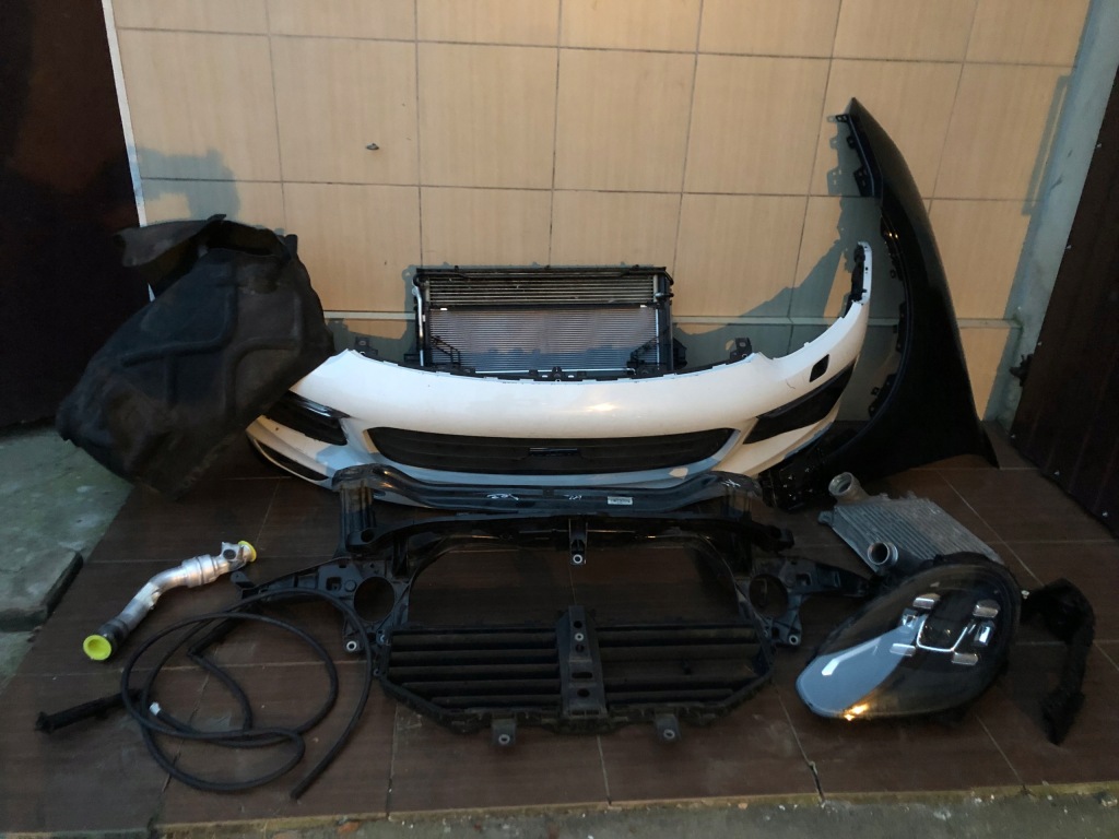 Купить Бампер радиатор лампа ремень cayenne 7p lift 4.2d