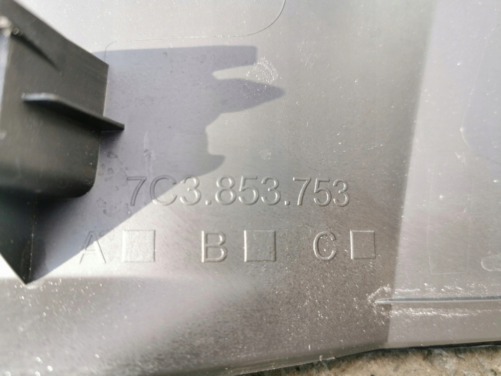 фото №2, Vw crafter молдинг левая габаритный фонарь лента nowa клипсы