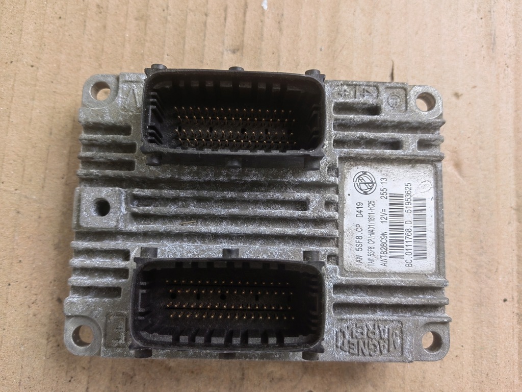 фото №1, Бортовой компьютер fiat panda iii 1.2 iaw5sf8.cp