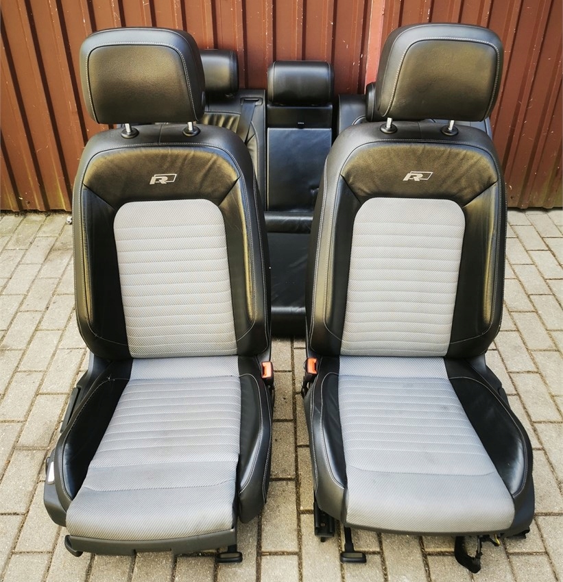 фото №1, Vw passat b8 kombi r-line 14-19 сиденья заднее сиденье салон демонтаж