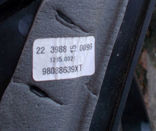 фото №11, Зеркало правое europa 7+2-pin peugeot 308 ii t9