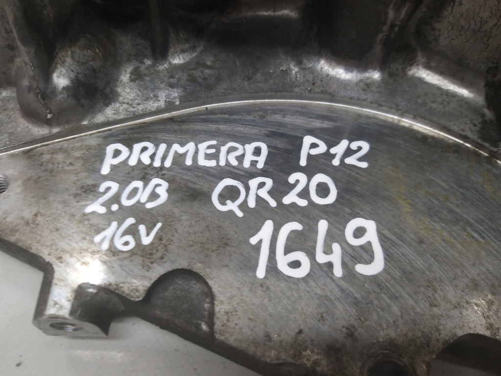 фото №16, Блок двигуна підпора номінал qr20 2.0 16v primera p2 x-trail t30 140km 6n2