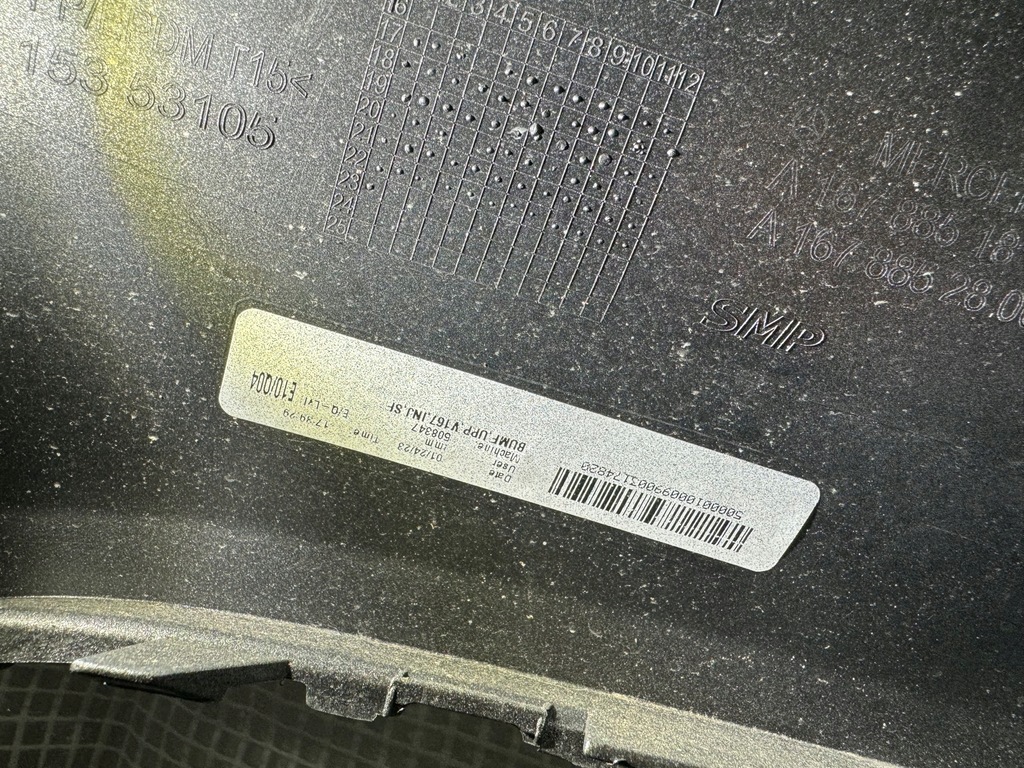 фото №9, Mercedes gle w167 бампер передний