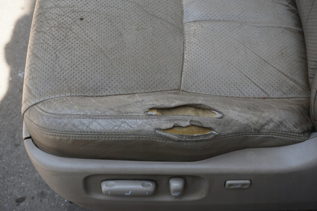 фото №10, Land cruiser 120 сидіння сидіння правий лівий шкіра 5d long 03r