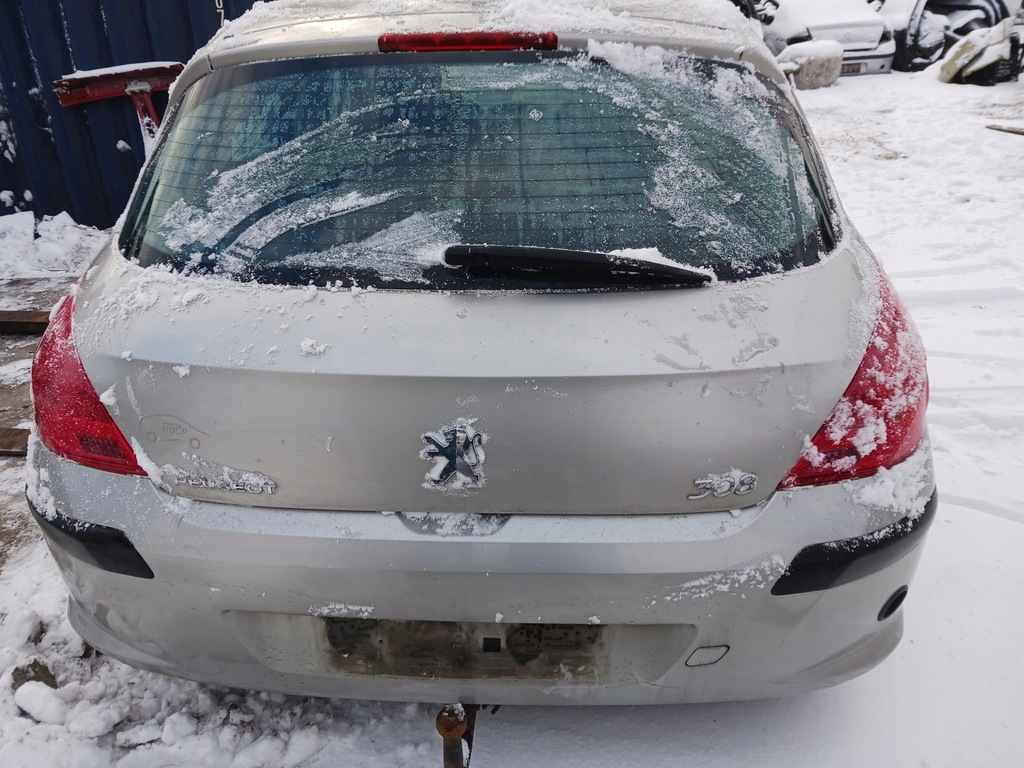 фото №1, Бампер задняя peugeot 308 etsc 2008 rok
