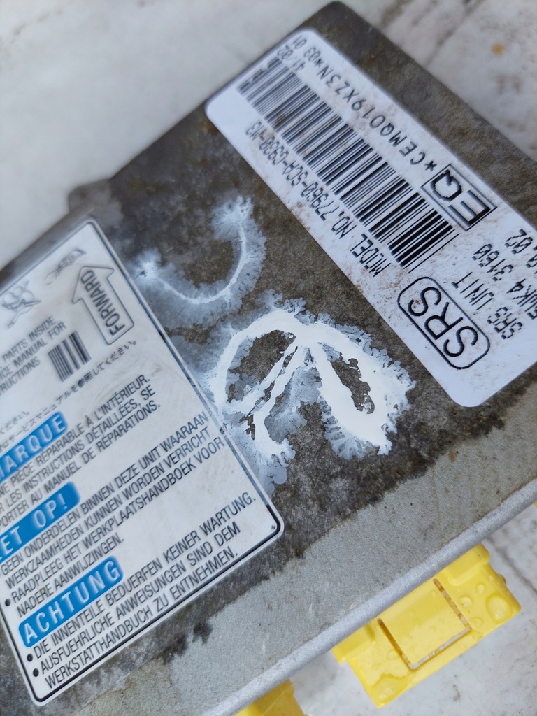 фото №9, Подушка pasaera водія датчик ремені air bag набір honda cr-v ii 2 01-eu